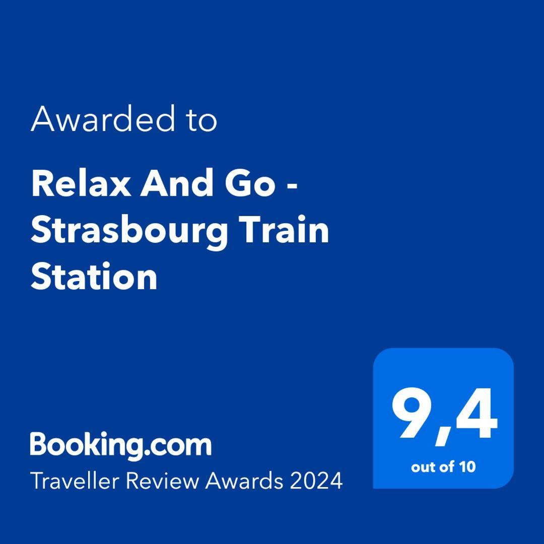 Relax And Go - Strasbourg Train Station Apartment Екстериор снимка